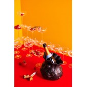 Champagner-Untertasse Opazität klar