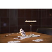 Champagner-Untertasse Opazität klar
