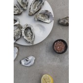 Servierteller Oyster White