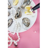 Servierteller Oyster White