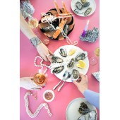 Servierteller Oyster White