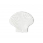 Teller Shell M Weiß