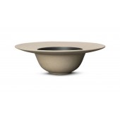 Suppenteller Fumiko Beige/Schwarz