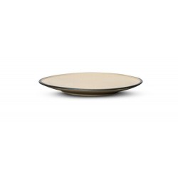 Kleiner Teller Fumiko Beige/Schwarz