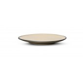 Kleiner Teller Fumiko Beige/Schwarz
