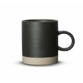 Becher Fumiko Schwarz/Beige