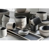 Tasse Fumiko Beige/schwarz