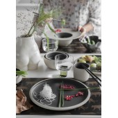 Schüssel Fumiko Beige/schwarz