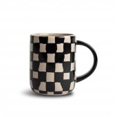 Tasse Liz Karo Schwarz/Beige