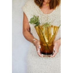 Viva Vase groß Amber
