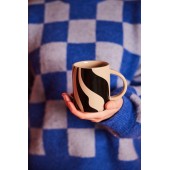 Tasse Liz Zebra Beige/Schwarz