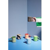 Tasse Liz Byon Rot/Aprikose