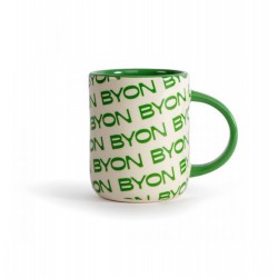 Tasse Liz Byon Weiß/Grün