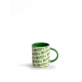 Tasse Liz Byon Weiß/Grün