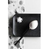 Quadratischer Teller Blackroot Black