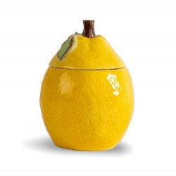 Schüssel Zitronenmarmelade Gelb