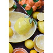 Schüssel Zitronenmarmelade Gelb