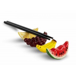 Essstäbchenhalter Früchte 4 Stück/Set Gelb/lila/rot