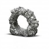 Serviettenring Minerale Silber