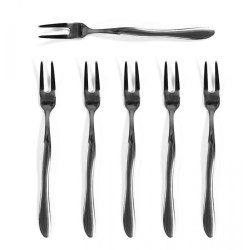 Gabelset Waverly 6 Stück/Set Silber