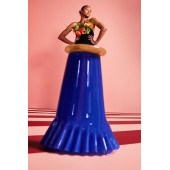 Vase Lori L Blau/Beige