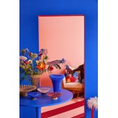 Vase Lori L Blau/Beige