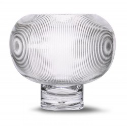 Vase/Schale Kugel klar