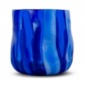 Vase Triton Blau