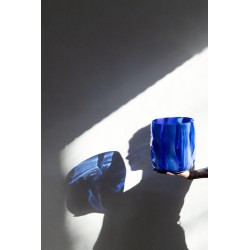 Vase Triton Blau