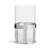 Haltelaterne klein Klar/Silber