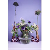 Vase Babbly L Klar