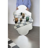 Kerzenhalter Calore Curve XS Braun/Beige
