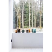 Kerzenhalter Calore Curve XS Braun/Beige
