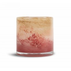 Kerzenhalter Calore verblasst XS Pink/Beige/Bordeaux
