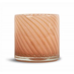 Kerzenhalter Calore Linie M Rosa/Beige