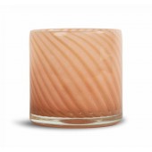 Kerzenhalter Calore Linie M Rosa/Beige