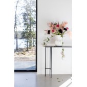 Vase Crumple Weiß