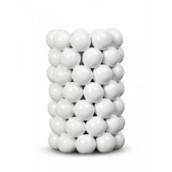 Vase Globe Weiß
