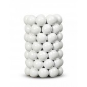 Vase Globe Weiß