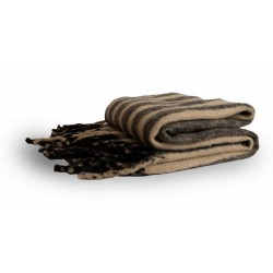 Überwurf Edien Schwarz/Beige