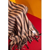 Überwurf Edien Schwarz/Beige
