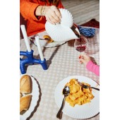 Baumwollserviette Checki 2 Stück/Set Blau