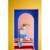 Baumwollserviette Checki 2 Stück/Set Blau