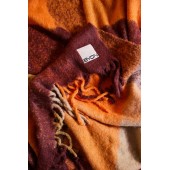 Throw Check Gemischtes Orange