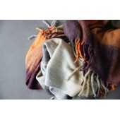 Throw Check Gemischtes Orange