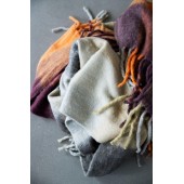 Throw Check Gemischtes Orange