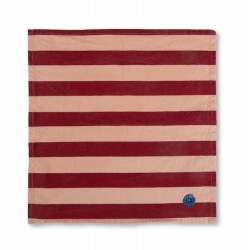 Serviette Leya gestreift 2 Stück/Set Rot/Rosa