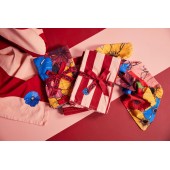 Serviette Leya 2 Stück/Set Rot/Grün/Blau/Gelb/Bordeaux/Rosa