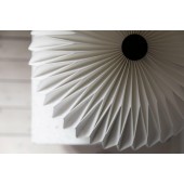 Tischleuchte Origami Weiß/Braun