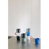 Tasse Noor Blau/Braun